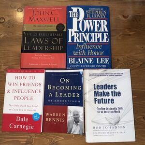 Leadership & Potential Growth Books Lot Of 5 Business Leader Self Help